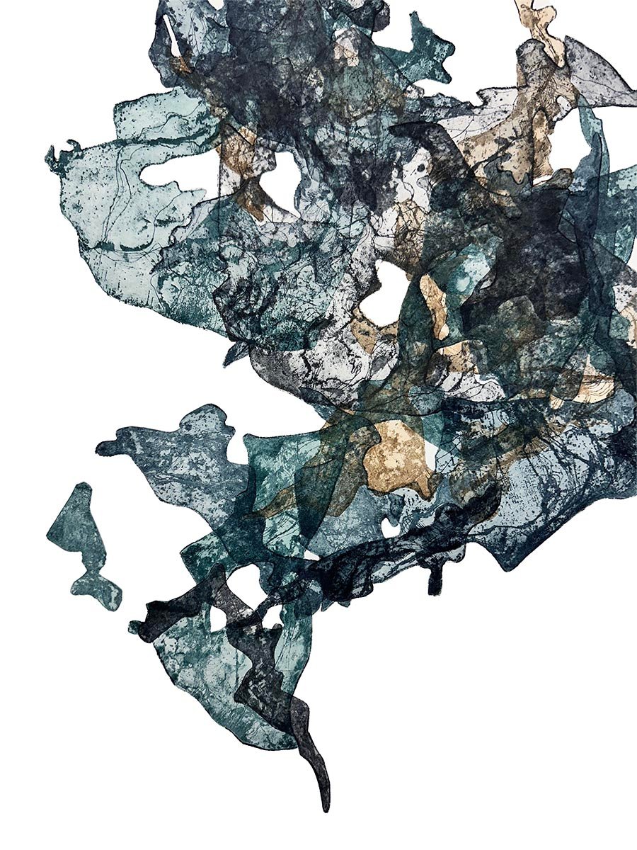 Fragmenta Itineris II: secondo dettaglio della stampa calcografica