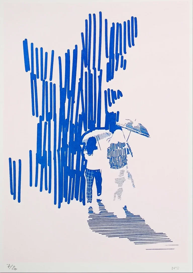 Mandy Finke, «Kamakura, Fading» (2020): risografia, 14,8 × 21 cm